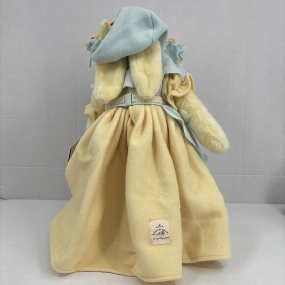 Bunnies by the Bay Gabigail Goodness Plush Rabbit Easter Peep-A-Boo with Stand - Picture 4 of 15